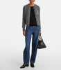 Low Slung Barrel Jeans in Mid Denim